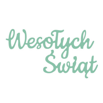 Cutting die - DpCraft - Wesołych Świąt