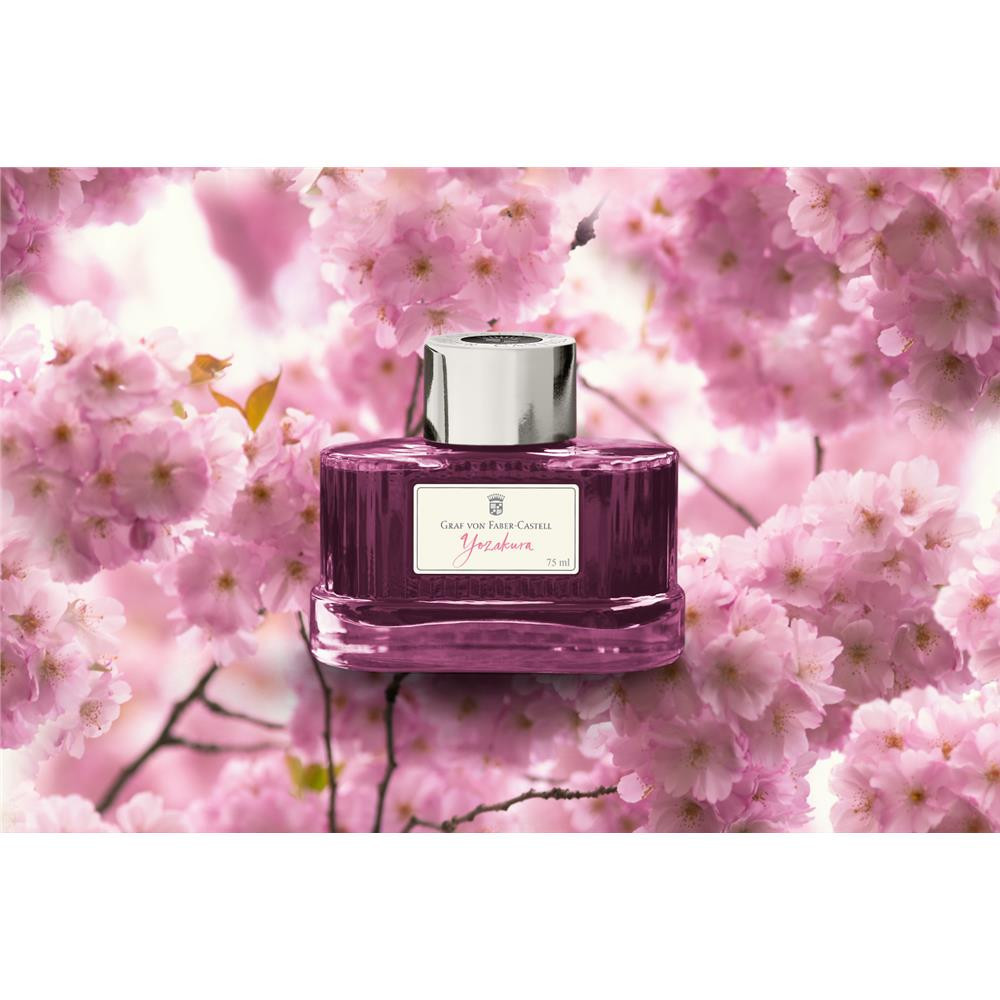 Permanent calligraphy ink - Graf Von Faber-Castell - Yozakura, 75 ml