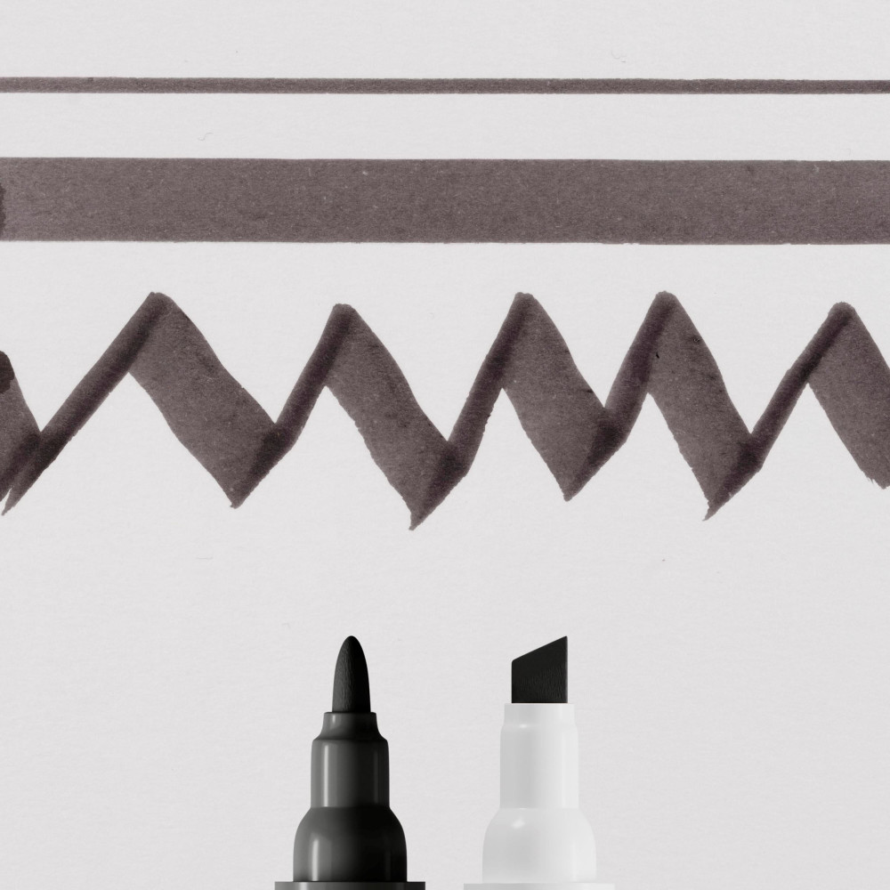Duotip Pen Ecoline - Talens - 700, Black