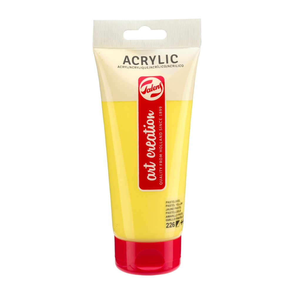 Acrylic paint - Talens Art Creation - 226, Pastel Yellow, 200 ml