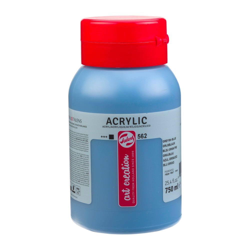 Acrylic paint - Talens Art Creation - 512, Cobalt Blue Ultramarine, 750 ml