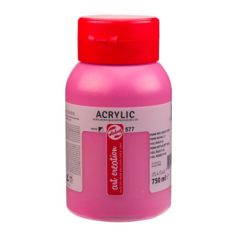 Farba akrylowa - Talens Art Creation - 577, Permanent Red Violet Light, 750 ml