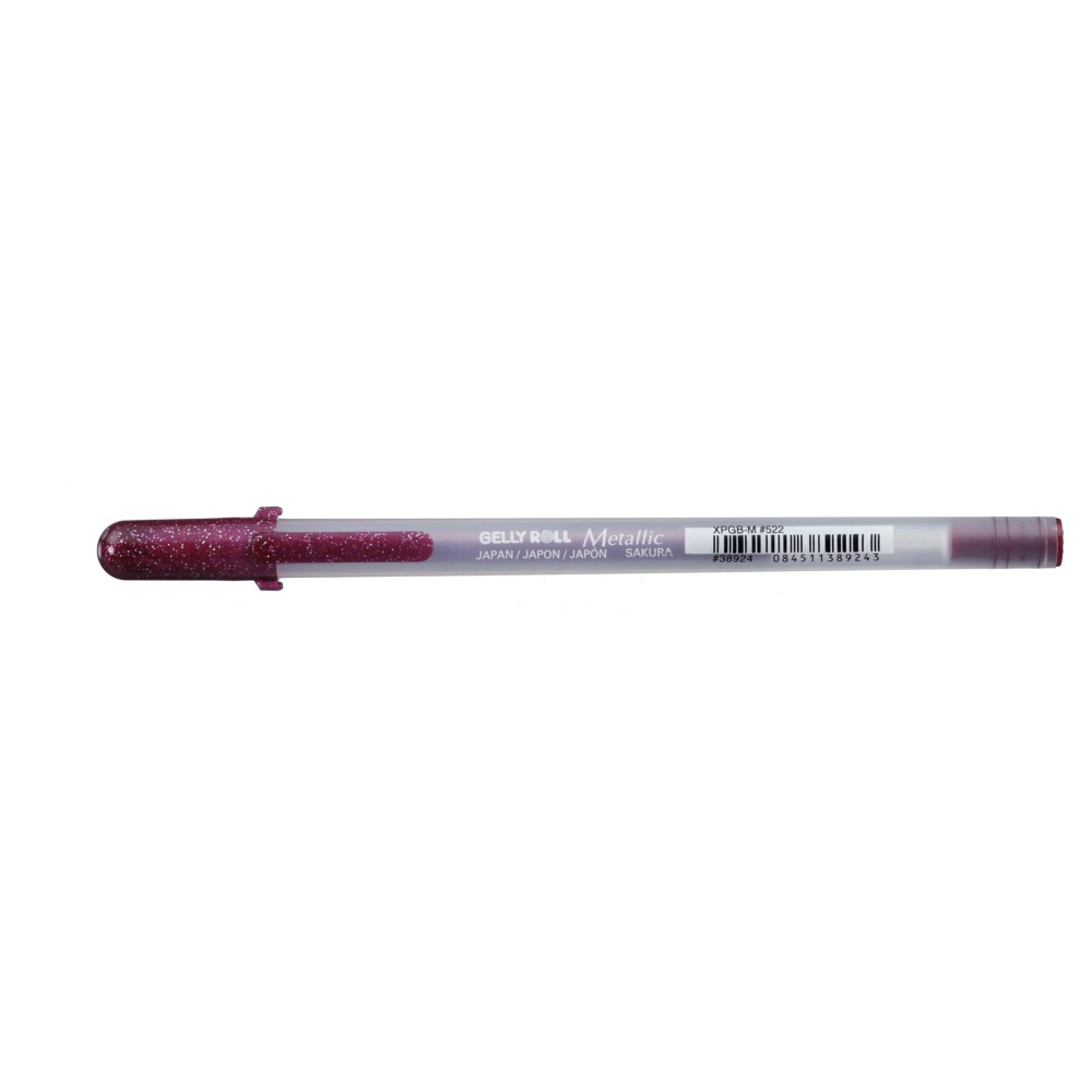 Gelly Roll Metallic pen - Sakura - Burgundy, 0,4 mm