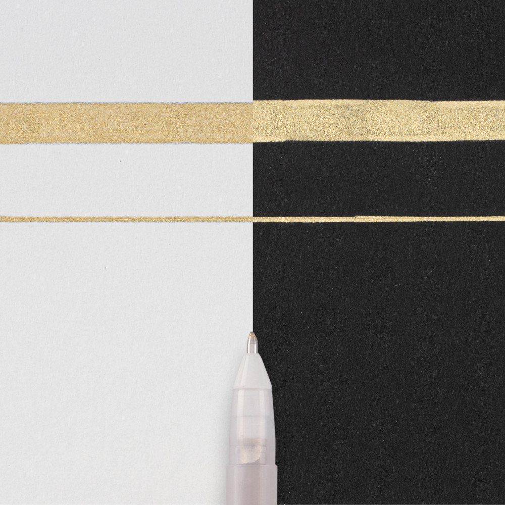 Gelly Roll Metallic pen - Sakura - Gold, 0,4 mm