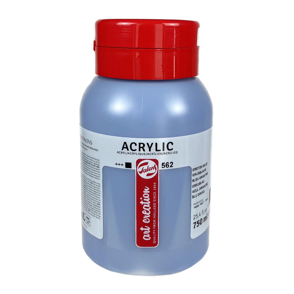 Farba akrylowa - Talens Art Creation - 562, Greyish Blue, 750 ml