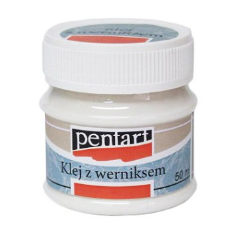 Klej z werniksem do decoupage - Pentart - 50ml