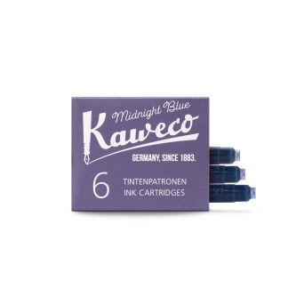 Ink cartridges - Kaweco - Midnight Blue, 6 pcs.