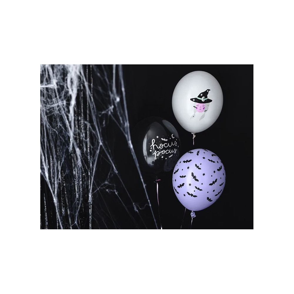 Balony lateksowe, Witch - 30 cm, 6 szt.