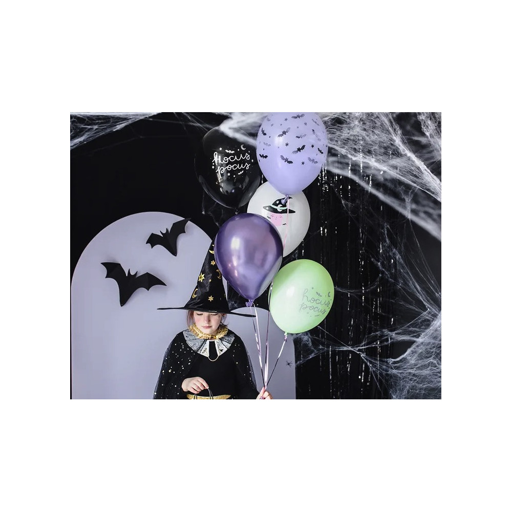 Latex balloons, Witch - 30 cm, 6 pcs.