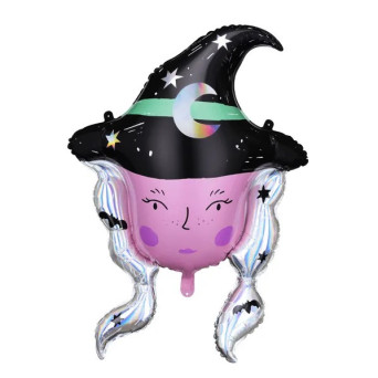 Foil balloon, Witch - 73,5 x 101 cm