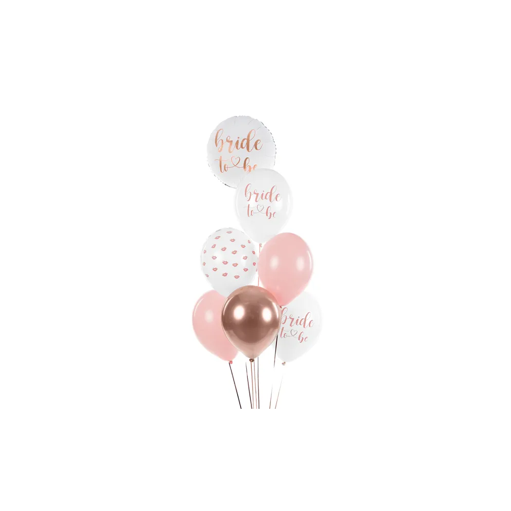 Balon foliowy Bride to be - biały, 45 cm
