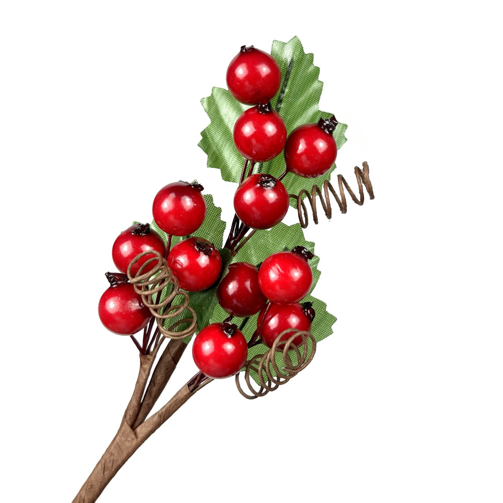 A sprig of rowan and hawthorn - 18 cm