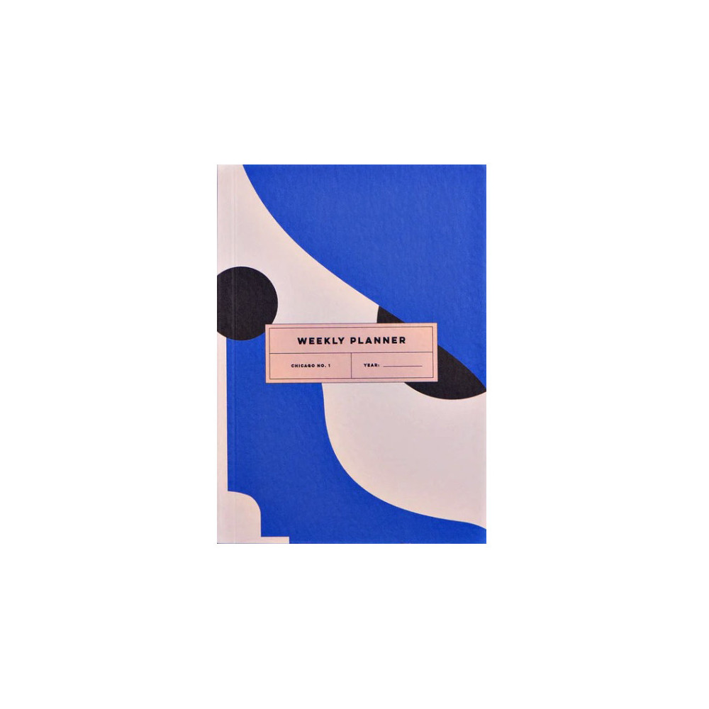Weekly planner Chicago no. 1, A6 - The Completist. - 90 g/m2