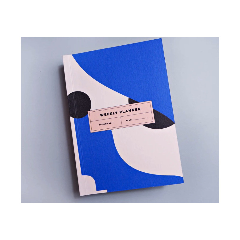 Planer tygodniowy Chicago no. 1, A6 - The Completist. - 90 g/m2