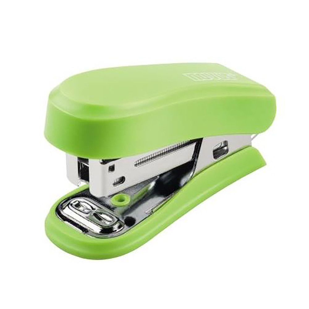 Office Mini stapler with staples - Novus - light green