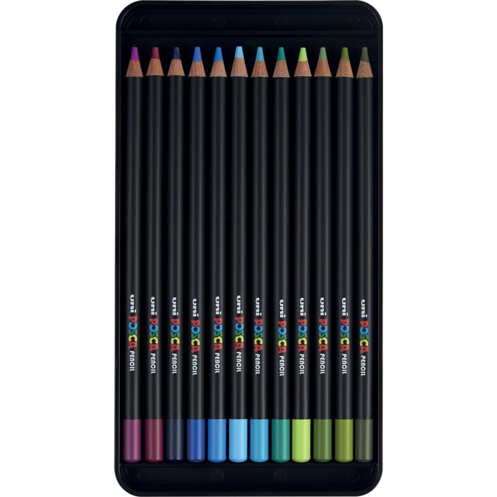 Zestaw kredek ołówkowych Posca Pencil - Uni Posca - 36 kolorów