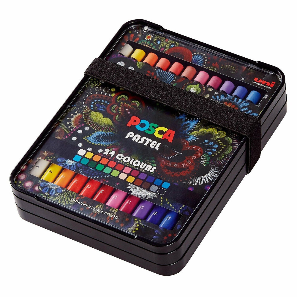 Set of Posca Pastel - Uni Posca - 24 colors