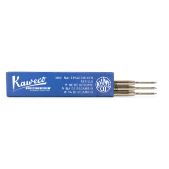 Wkłady G2 do długopisów - Kaweco - niebieskie, 0,8 mm, 3 szt.