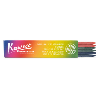 Auto-feed Mechanical pencil refills 3,2 mm - Kaweco - colorful, 6 pcs.