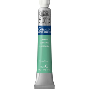 Farba akwarelowa Cotman - Winsor & Newton - Emerald, 8 ml