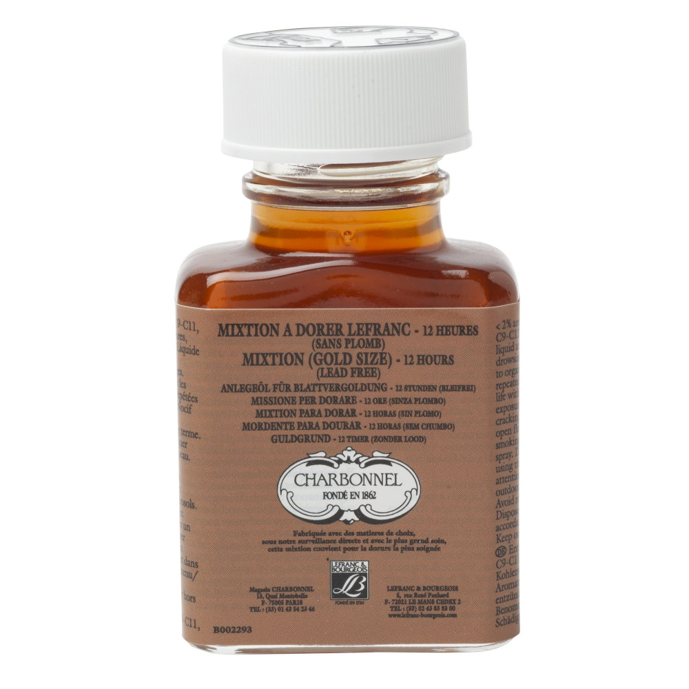 Klej do złoceń 12 godzinny Charbonnel - 75 ml