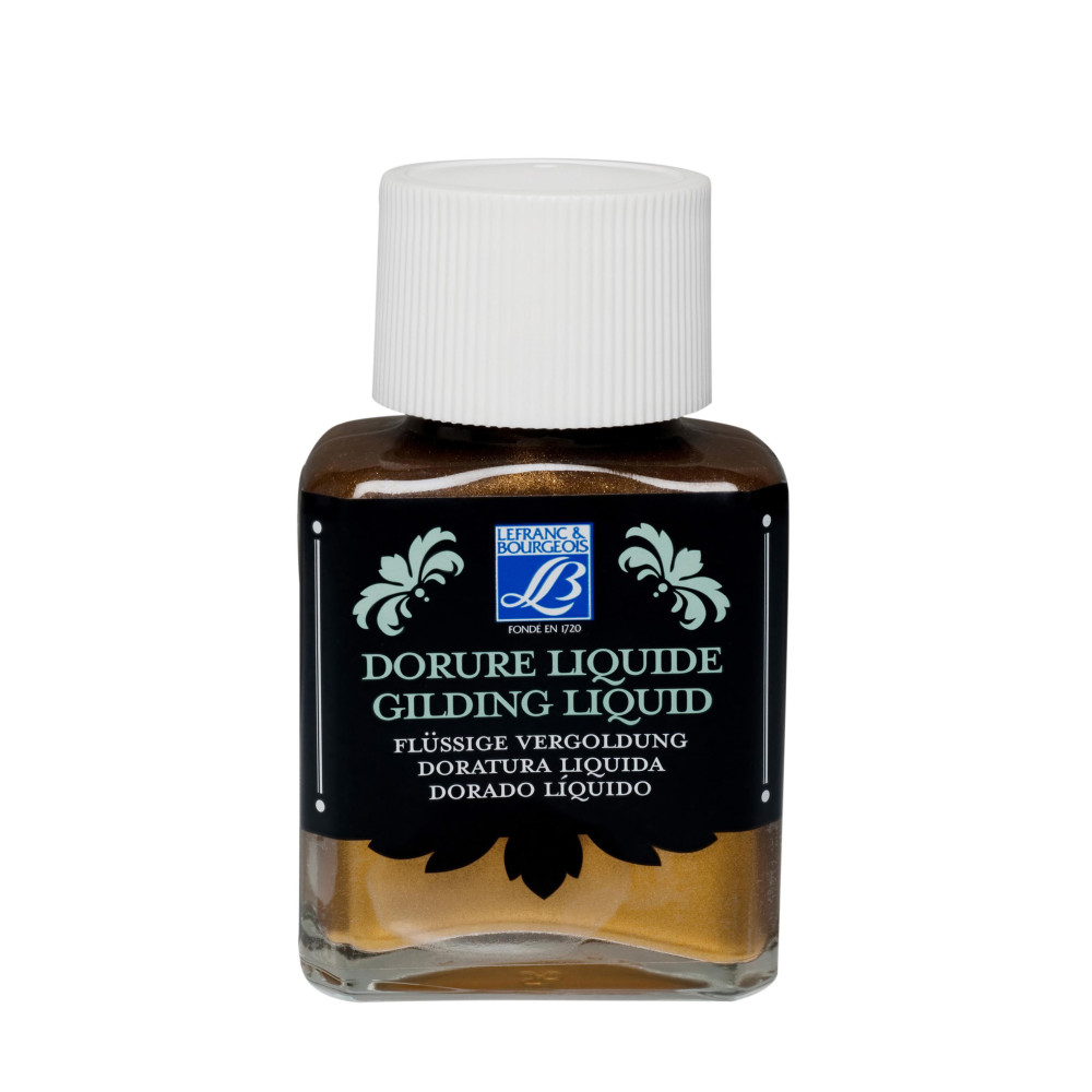 Tusz pozłotniczy Gilding Liquid - Lefranc & Bourgeois - Florentine, 75 ml