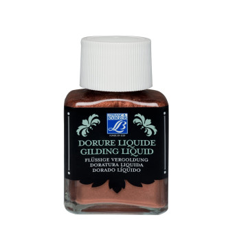 Tusz pozłotniczy Gilding Liquid - Lefranc & Bourgeois - Copper, 75 ml