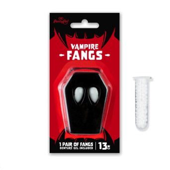 Kły wampira na Halloween - 13 mm, 2 szt.