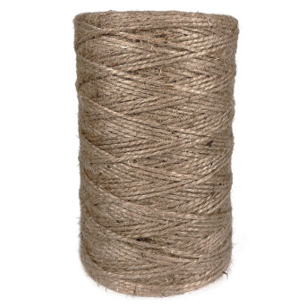 Sznurek jutowy do makramy - naturalny, 5 mm, 1kg, 500 m