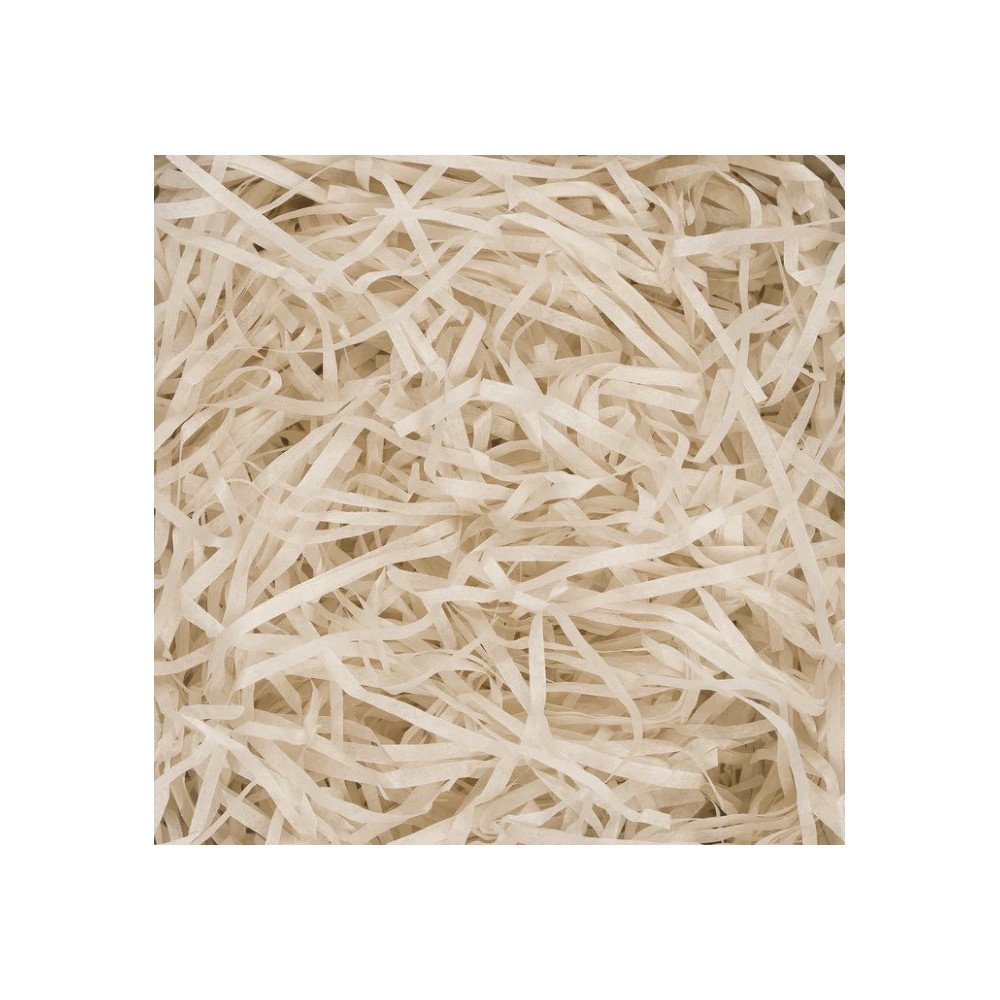 Wypełnienie do prezentów, sianko papierowe - naturalne, 50 g