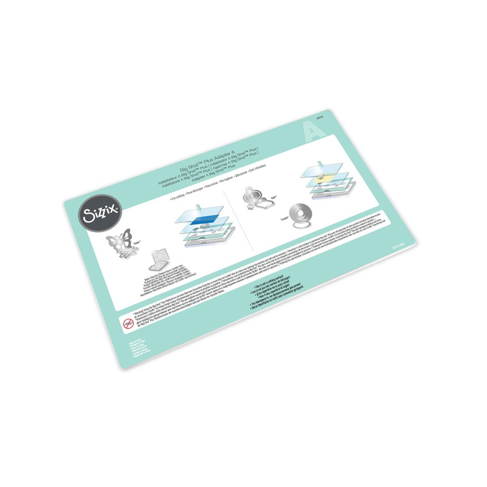 Maszyna tnąco - wytłaczająca Sizzix Big Shot Plus (White & Grey)