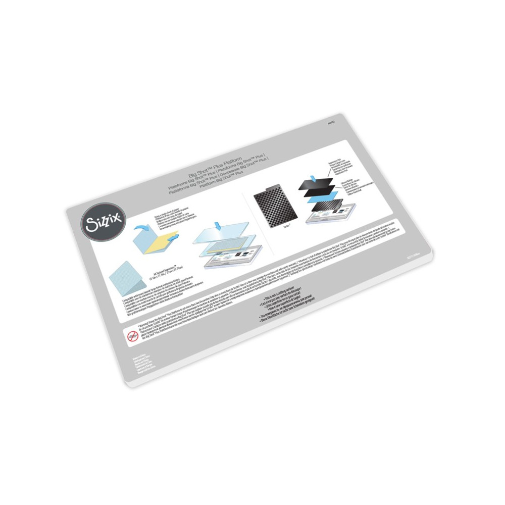 Big Shot Plus - die-cutting and embossing machine - Sizzix.