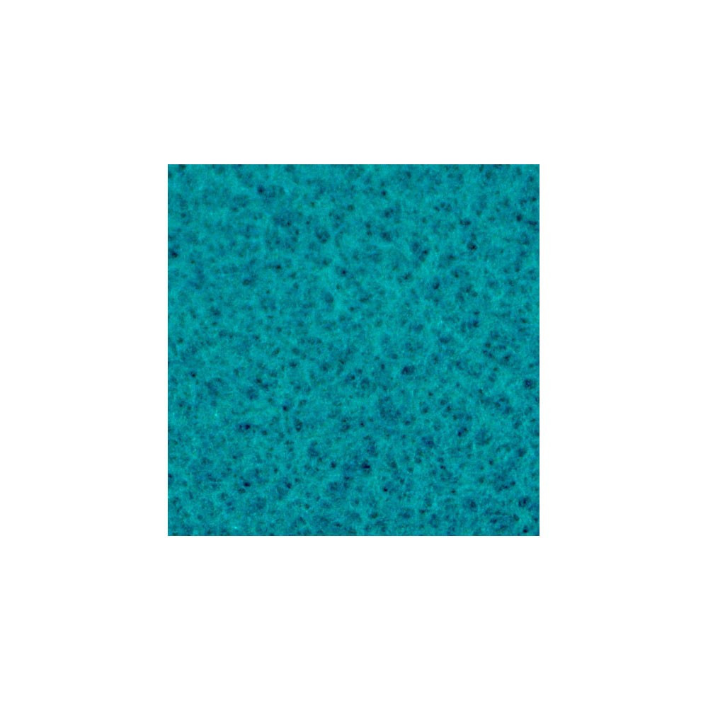 Decorative felt - turquoise, 30 x 40 cm
