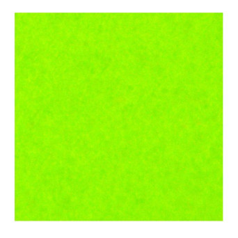 Decorative felt - neon green, 30 x 40 cm