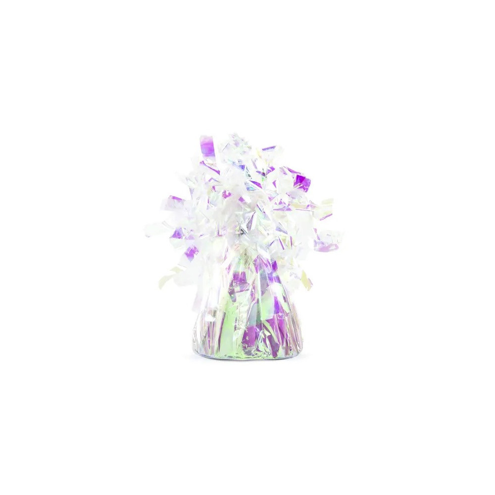 Foil balloon weight - opalescent