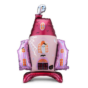 Foil balloon, Haunted house - 89,5 x 116,5 cm