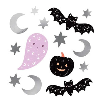 Wall stickers, Halloween - 56 pcs.