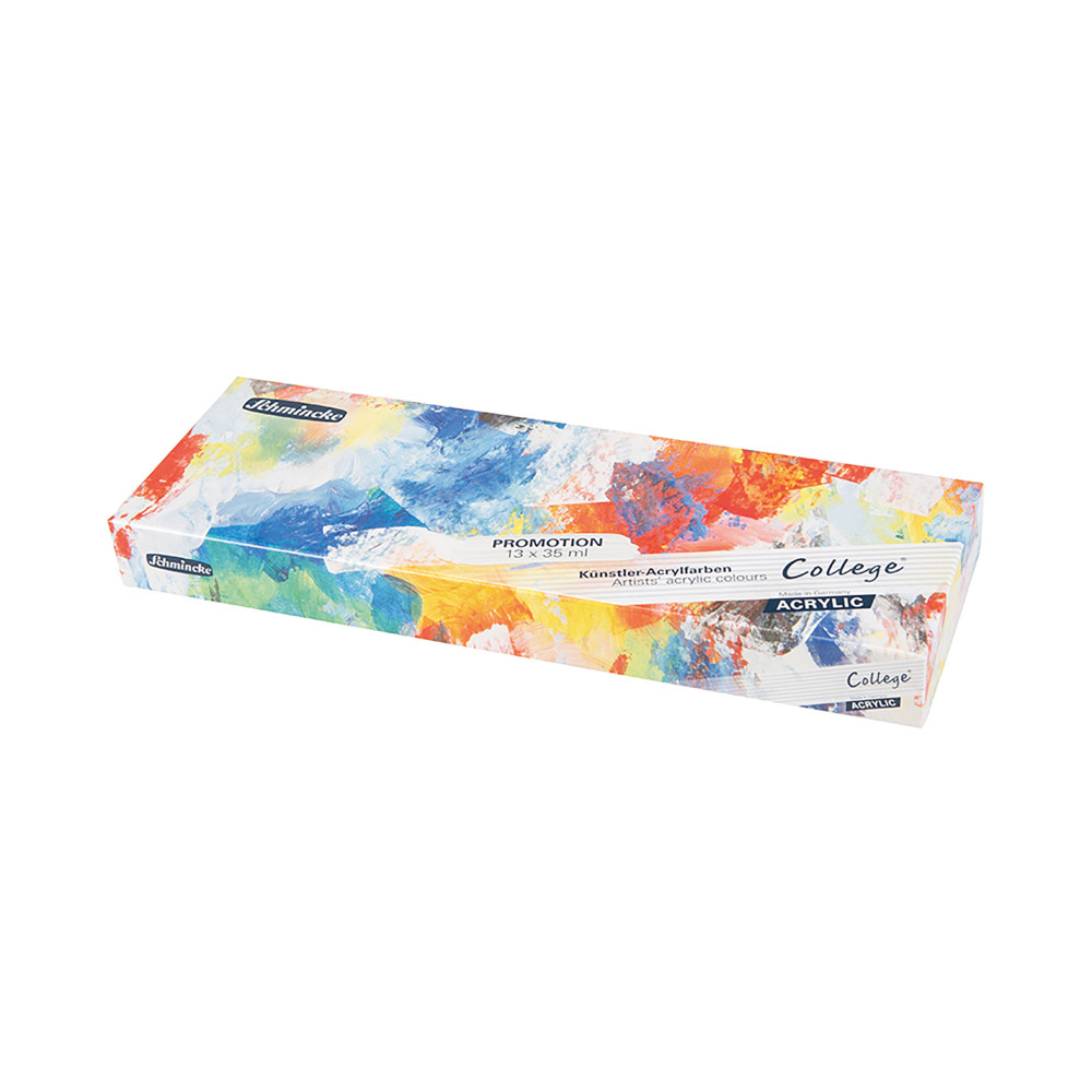 Set of College Acrylic paints - Schmincke - 13 x 35 ml