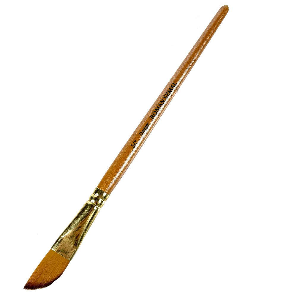 Dagger, synthetic bristles brush - Roman Szmal - no. 1/2