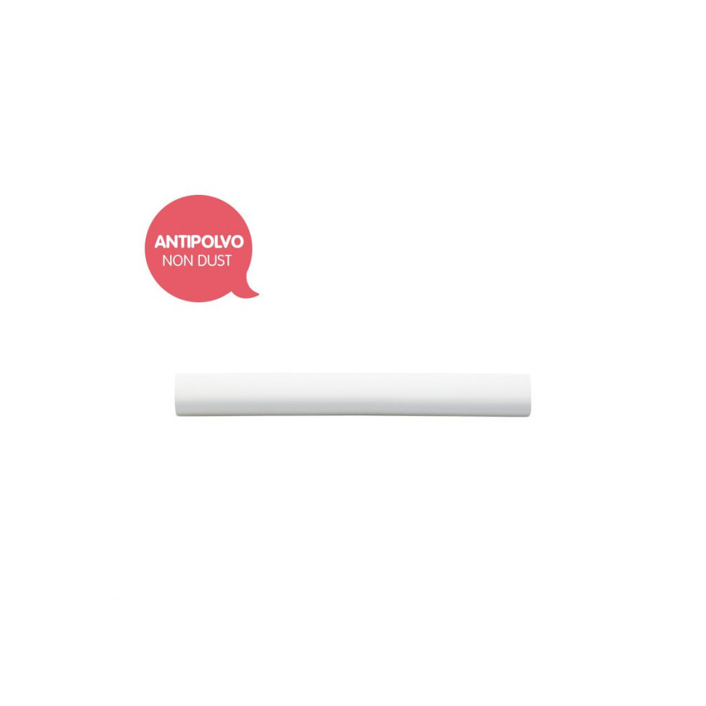 Blackboard school chalks - Milan - white, round, 10 pcs.