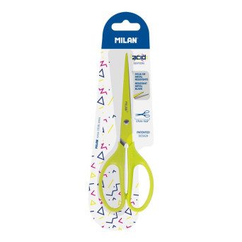 Ofiice Acid scissors - Milan - neon yellow, 17 cm