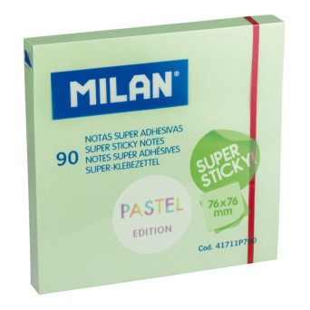 Super sticky notes - Milan - pastel green, 90 pcs.
