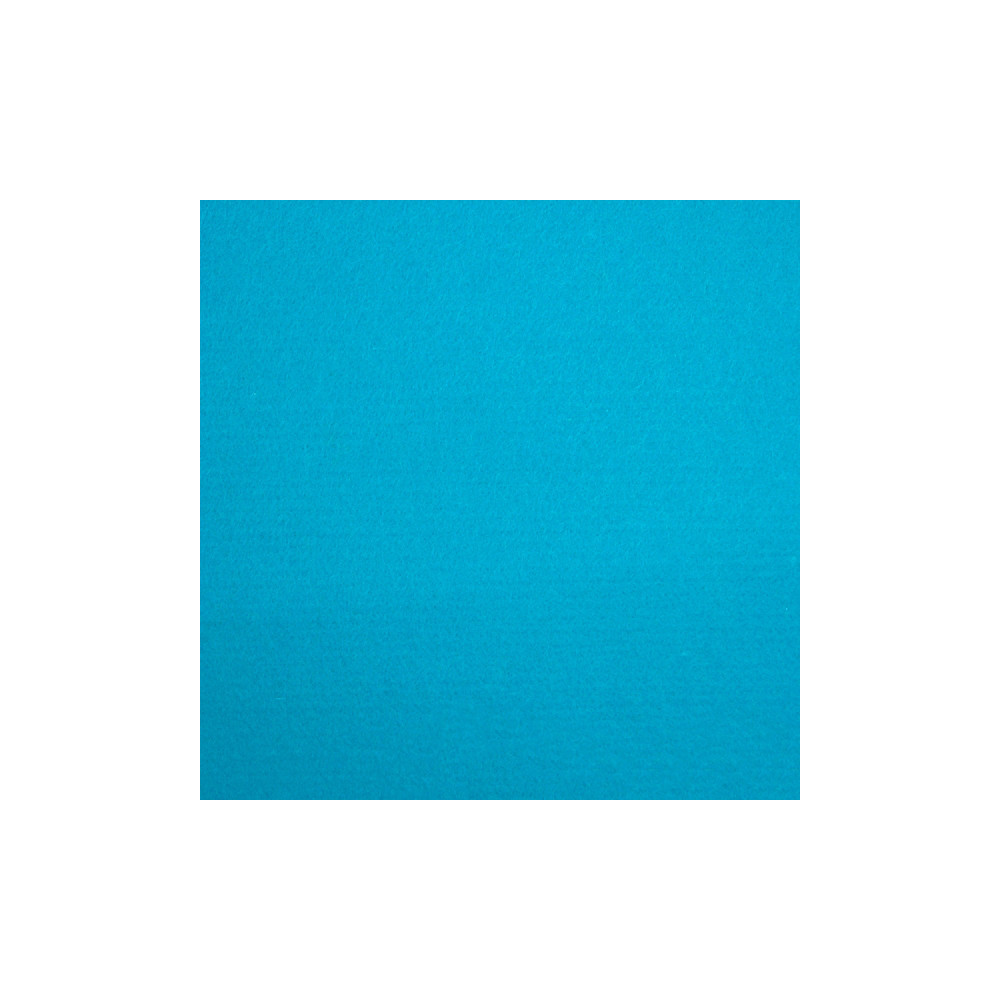 Filc wełniany A4 - turkusowy, 1 mm