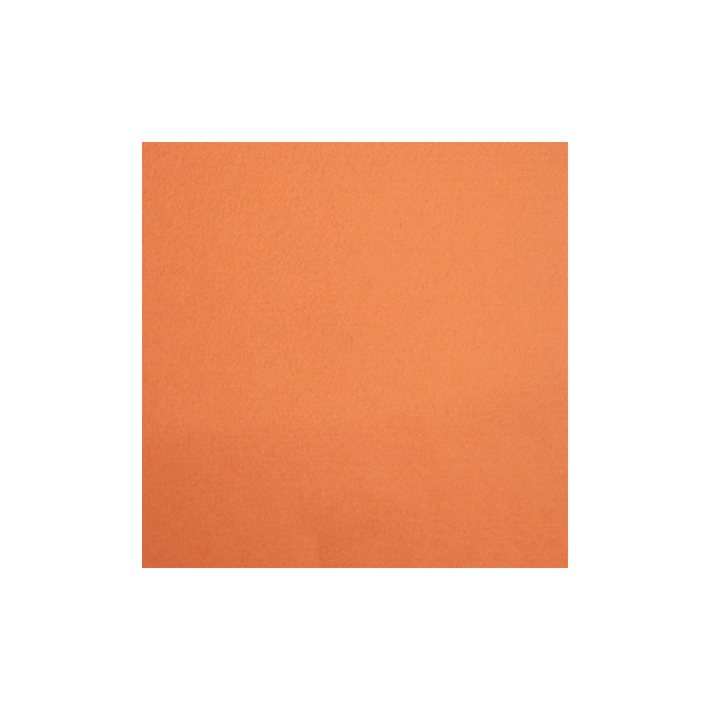 Filc wełniany A4 - mandarynkowy, 1 mm
