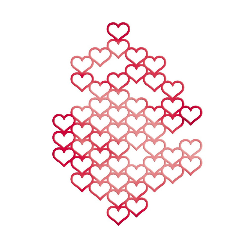 Cutting die - DpCraft - Heart lace