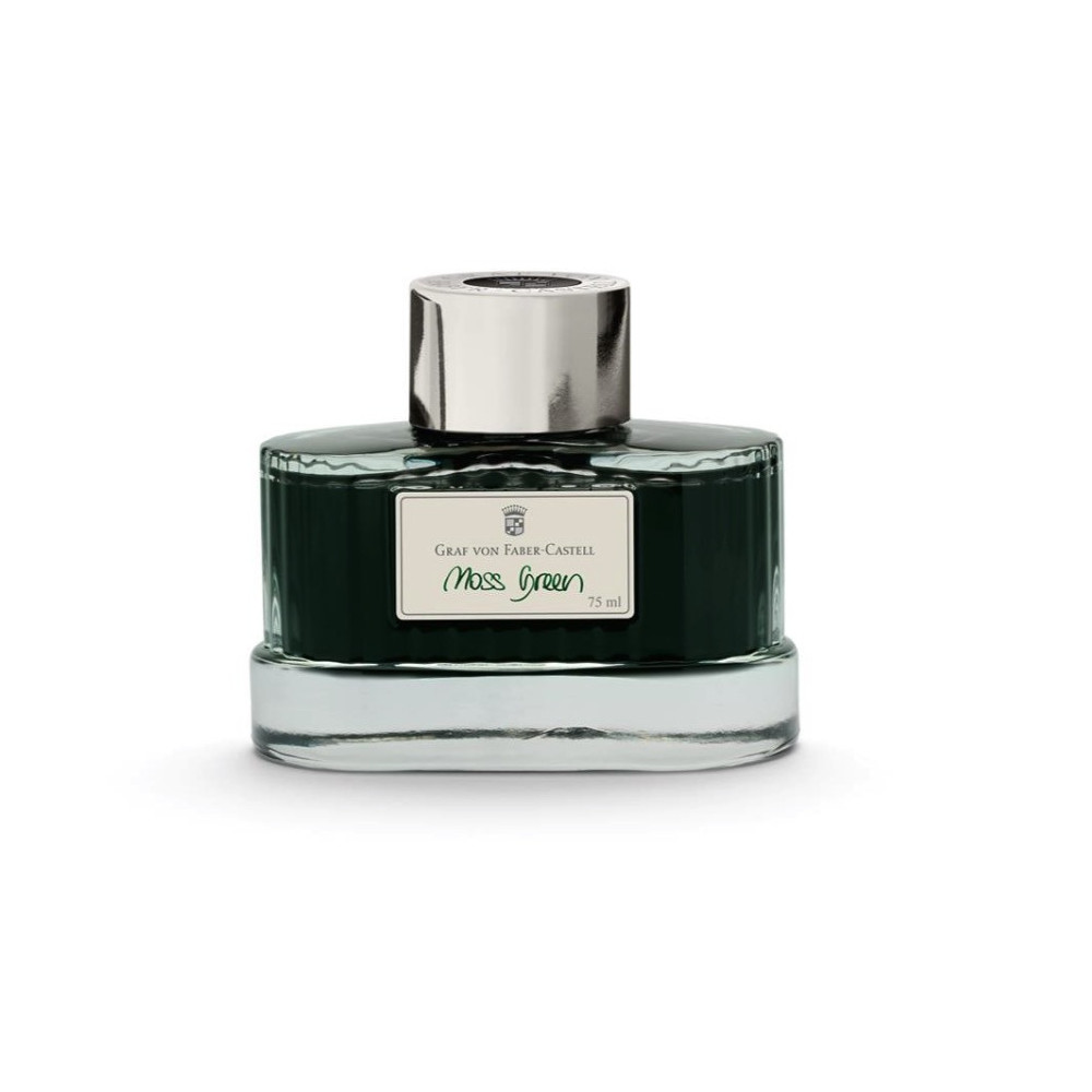 Permanent calligraphy ink - Graf Von Faber-Castell - Moss Green, 75 ml