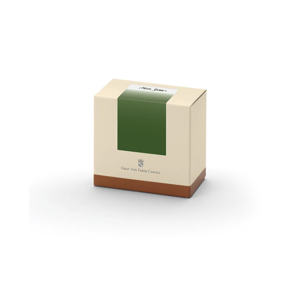 Atrament permanentny - Graf Von Faber-Castell - Moss Green, 75 ml
