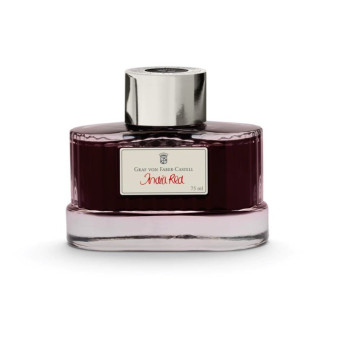 Permanent calligraphy ink - Graf Von Faber-Castell - India Red, 75 ml