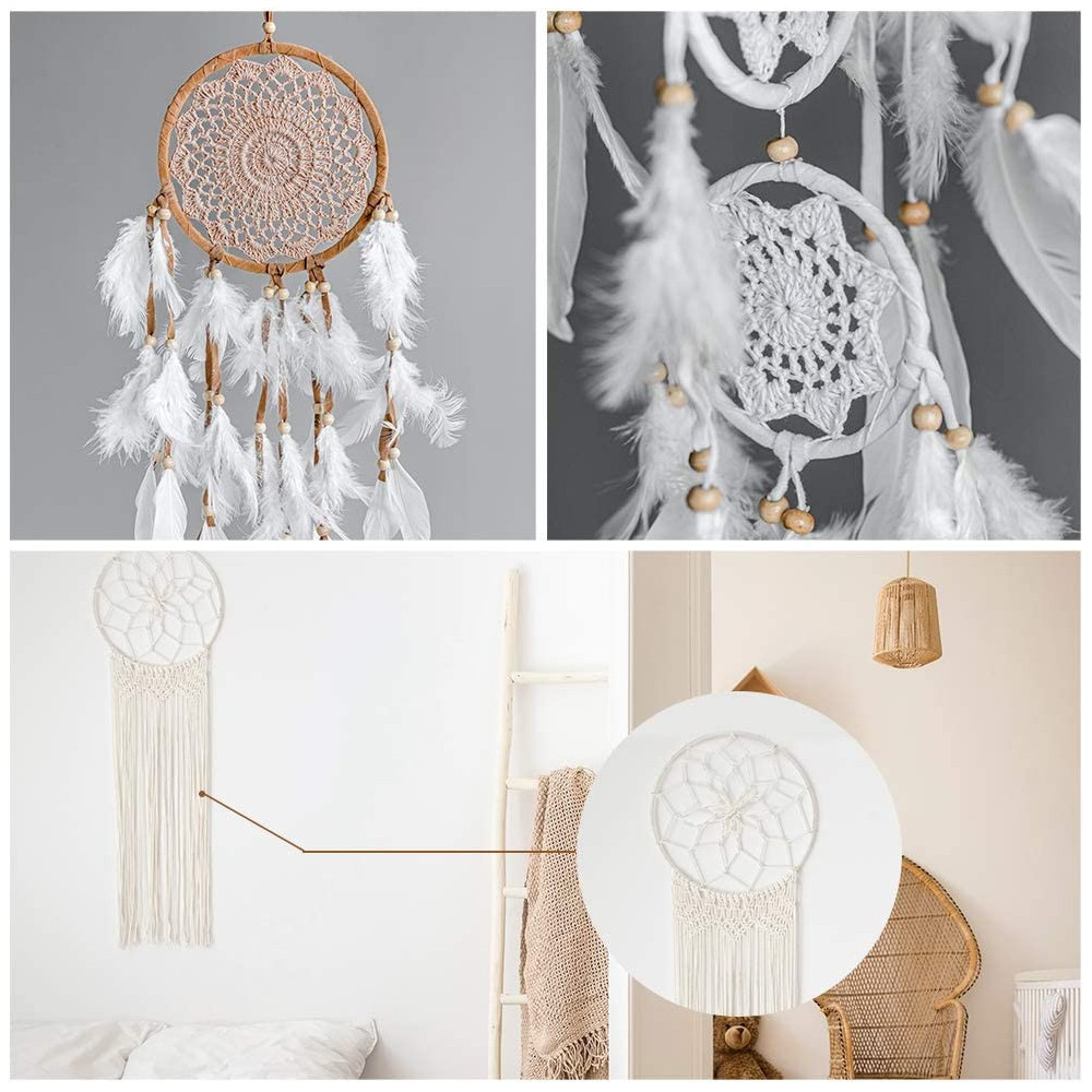 Bamboo hoop, base for wreaths, macrames and dream catchers - Simply Crafting - dia. 15 cm