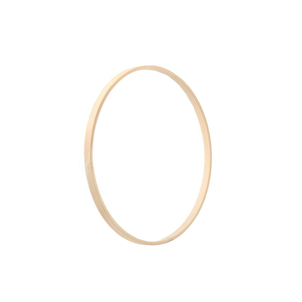 Bamboo hoop, base for wreaths, macrames and dream catchers - Simply Crafting - dia. 25 cm
